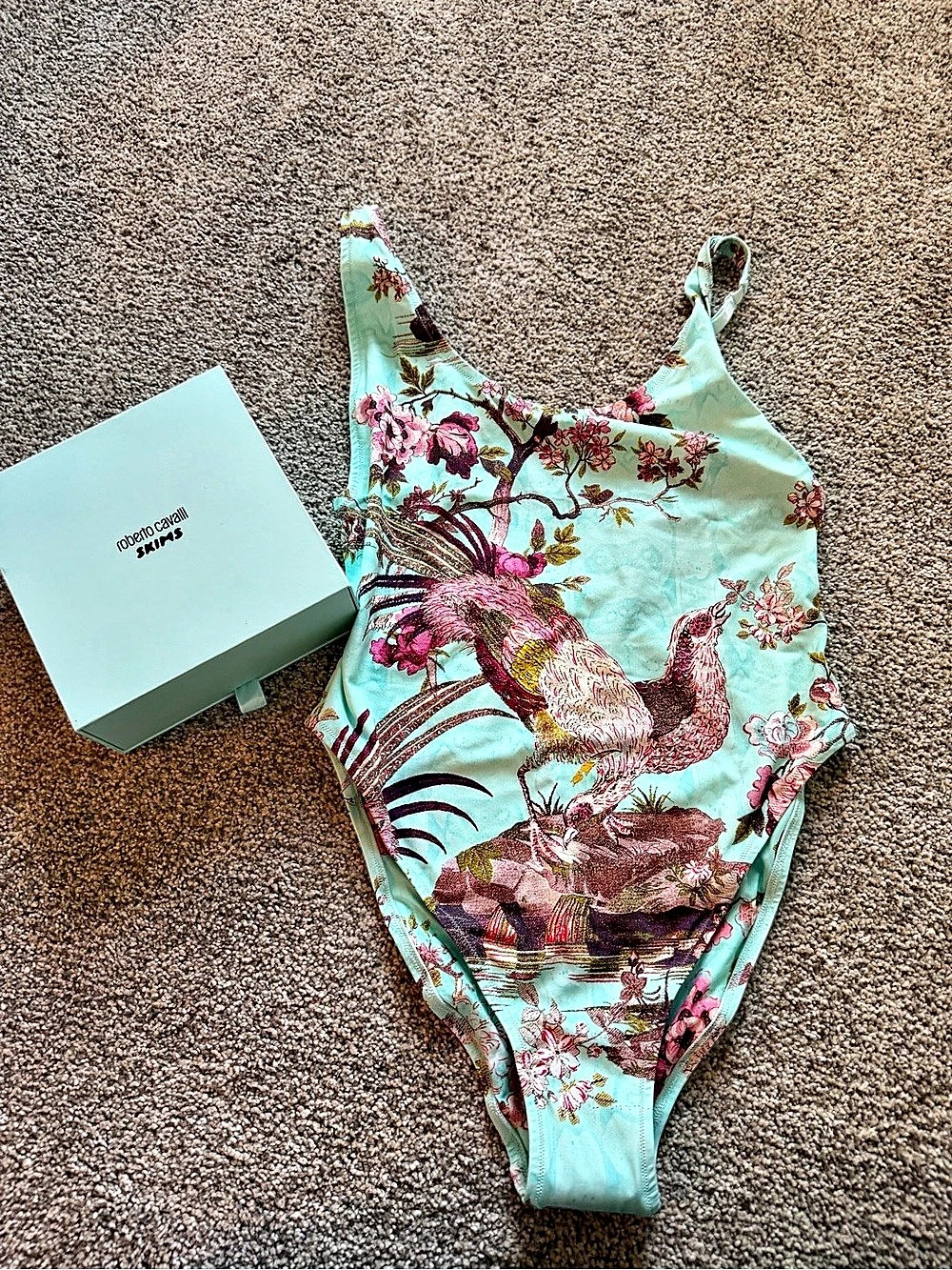 Roberto Cavalli Floral One-Piece Swimsuit